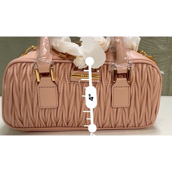 NWT Aldo Kamara Light/Blush Pink barrel handbag - Picture 7 of 11